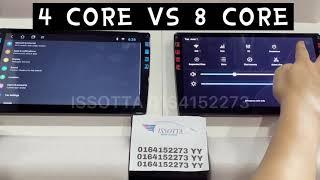 4 CORE VS 8 CORE SPEED DIFFERENCE ANDROID CAR PLAYER