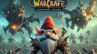 Warcraft Survival Chaos Olympics #4  Absolute masterclass throughout the WHOLE game   Gnomes