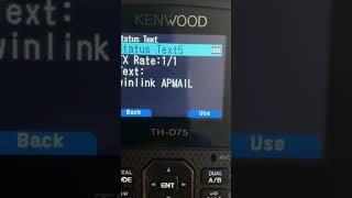 Winlink alerts through APRS