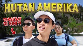 SEREM BANGET Kita Hampir TERSESAT di DANAU BEKU di AMERIKA⁉️ Untung hiking bareng DILLON & JOYA