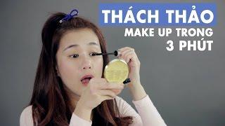 THÁCH THẢO  Make up trong 3 phút  Ngọc Thảo  Game Show Hài Hước 