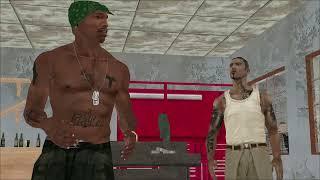 RYDER TRIED TO GET AT CJs SISTER ? - GTA San Andreas with MODS - Episode 16