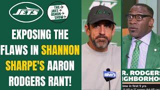 Reacting to Shannon Sharpes INCOHERENT Rant about New York Jets QB Aaron Rodgers