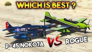 GTA 5 ONLINE  NOKOTA VS ROGUE WHICH IS BEST PLANE?