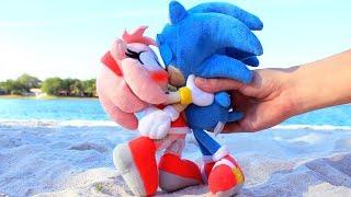 Sonic Plush SonAmy 3