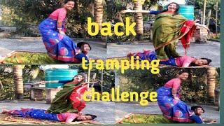 Back Trampling challenge  #requestedvideo