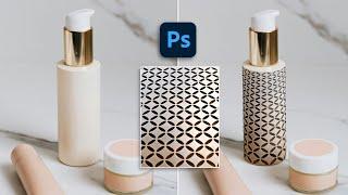 Create Mockup with This New Warp CYLINDER Option in Photoshop  Bulk Mockup automation