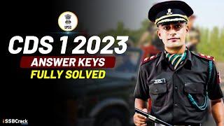CDS 1 2023 Answer Key  Fully Solved Question Paper  Expected Cut Off  16 April 2023