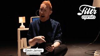 Filtr Convo de Gavin James com Fãs