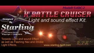 KBC- 2 KTinga light and sound kit by Starling