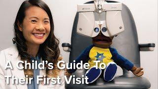 A Childs Guide To Their First Eye Exam  Leroy Visits The Eye Doctor
