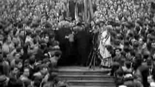 Film of G.K. Chesterton at Holy Cross College in Worcester Massachusetts 1931