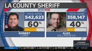 Election results 2022 California - LA County Sheriff candidates await election results