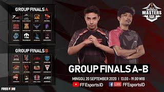 2020 Free Fire Indonesia Masters 2020 Fall  Group Finals  Group A - B