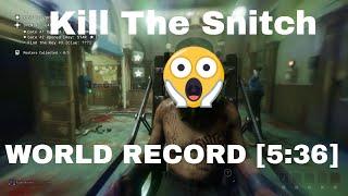 The Outlast Trials Duo Speedrun - Kill The Snitch 536 WORLD RECORD