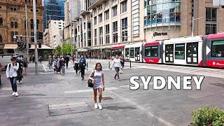 Australia Sydney City 2020 - Walking To The New IMAX at Darling Harbour From George Street Town Hall