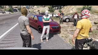 كنق النظيم أبو شتيوي  فلم قصير  - قراند 5  GTA V