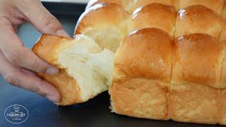 How to make dinner rolls without a mixer  Soft and Fluffy milk bread recipe