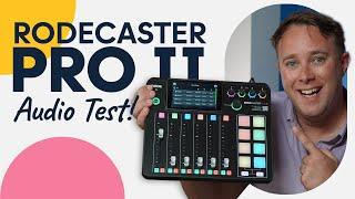 Rodecaster Pro II Audio Test and Feature Review  The Rodecaster pro II is HERE