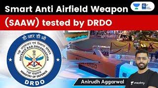 DRDO successfully tests Smart Anti Airfield Weapon from Jaguar Aircraft - Specifications of SAAW.