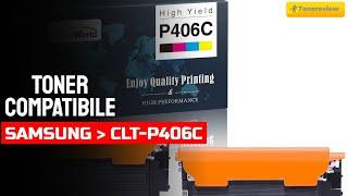 Toner Compatibile Samsung CLT-P406C  CLT P406C Samsung 4 Toner a Colori