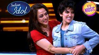 Indian Idol S13  Dream Girl गाने पर Esha ने Dharmendra जी को किया Mimic  Ep 28  Full Episode