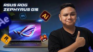 ROG Zephyrus G16  ဝယ်မိလို့ နောင်တရစရာမရှိတဲ့ Multipurpose Laptop