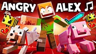 ANGRY ALEX  VERSION A Minecraft Animation Music Video