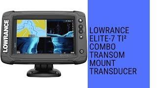 Lowrance Elite-7 Ti² Combo Transom Mount Transducer