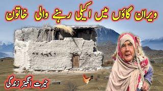 Life Of A Grand Mother Alone in The Mountains Of Gilgit Baltistan  Very Hard Lifestyle  Pakistan