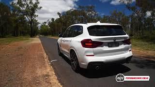 2018 BMW X3 xDrive30d 0-100kmh & engine sound