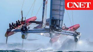 Worlds Most Advanced Hydrofoil Boats Fly Above Water