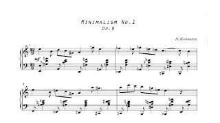 N. Kadomtsev - Minimalisms Op. 9