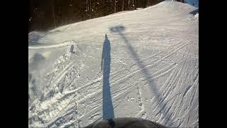 Ski jump fail in Talma