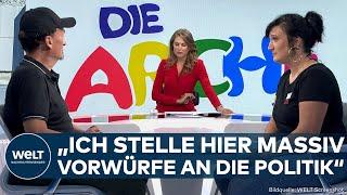 DUELL DES TAGES Arche schlägt Alarm Flüchtlingsstopp die Lösung für Integrationskrise?