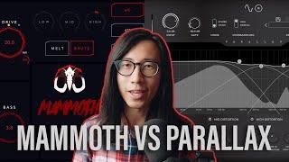 BEST SPLIT-BAND BASS AMP SIM? Aurora DSP Mammoth in the Mix  Mammoth vs Neural DSP Parallax