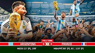 ARGENTINA vs FRANCIA  FINAL Qatar 2022  RESUMEN y GOLES + PENALES ᴴᴰ