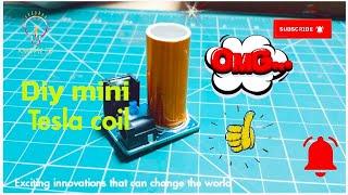 Diy Mini Tesla coil kit assembly and testing #tesla #teslacoil #diy