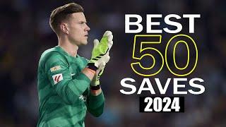 Best 50 Goalkeeper Saves 2024  HD #6