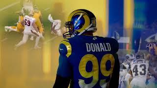 Aaron Donald #99 - Lethal Defender  LA Rams All Time Sack Leader