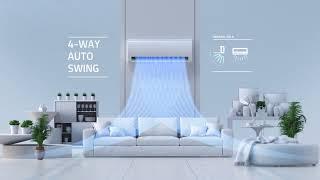 Inverter AC Air Conditioner 3D Animation visualization make video ad+91 98715560091