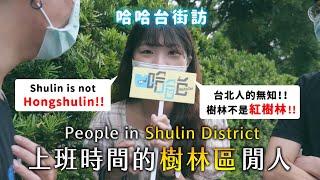 People in Shulin District Taiwan. Its not Hongshulin