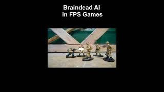 Braindead AI in FPS Games #shorts #gaming #fpsgames #games