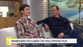 Interview with Alexander Skarsgård and Gustav Lindh on TV4s Nyhetsmorgon