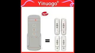 Yinuogo - YNG109 - How to program SOMFY Telis 4 Pure 433.42MHz Remote Control SOMFY Telis 1 Pure ?