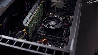 Mac User Builds First Gaming Computer Ryzen 1600 build