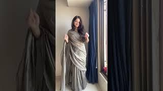 How to look slim in sarees?  Farewell Saree Tips  Jhanvi Bhatia