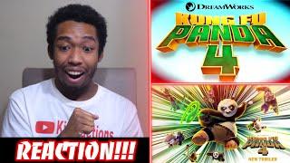 KUNG FU PANDA 4  Official Trailer REACTION