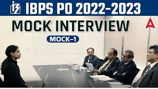 IBPS PO Mock Interview 2023  Bank PO Interview  Mock - 1