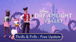 Disney Dreamlight Valley – Thrills & Frills Update Trailer